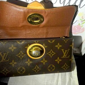 Louis Vuitton Brown Monogram Clutch